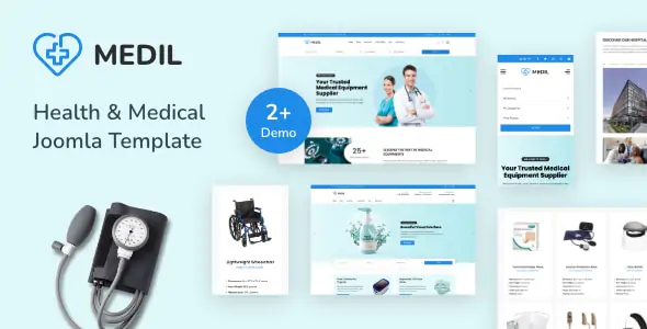 Medil - Medical & Healthcare Joomla 5 Template