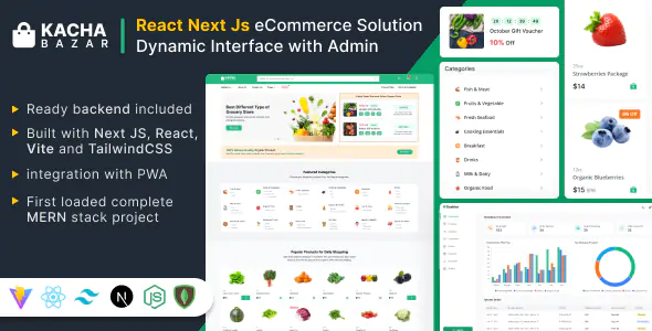 KachaBazar React Next Js eCommerce Solution