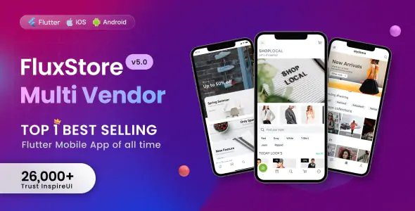 FluxStore Manager - Vendor and Admin Flutter App for Woocommerce