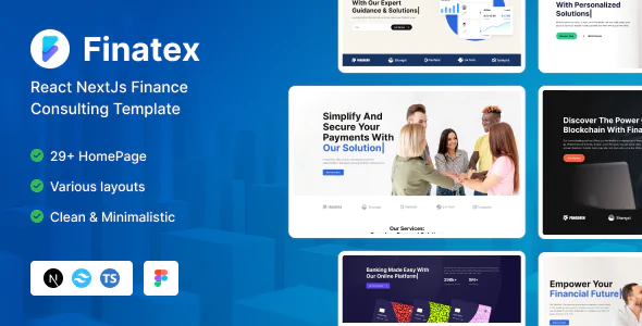 Finatex - React NextJs Finance Consulting Template