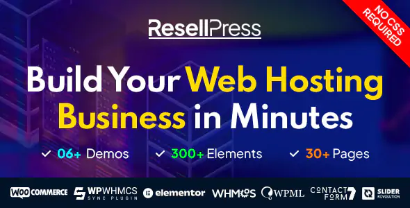 ResellPress - Hosting WordPress & WHMCS Theme